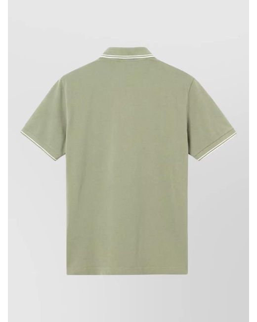 Stone Island Green Slim-Fit Polo Shirt for men