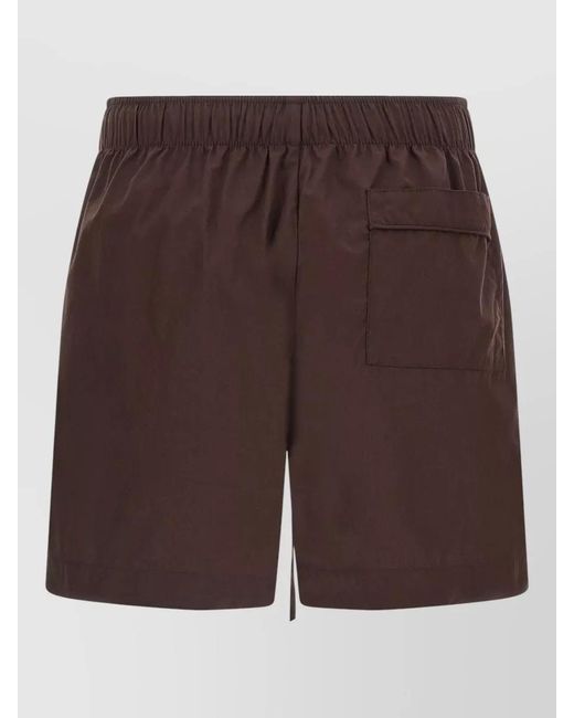 Entire studios Brown Cotton Pajama Shorts