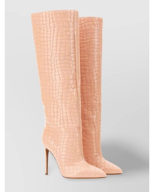 Paris Texas Multicolor Leather Knee-High Boots