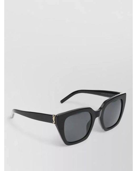 Saint Laurent Gray Sunglasses Sl M143 001 Square Frame