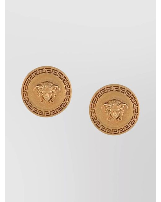 Versace Natural Stud Earrings