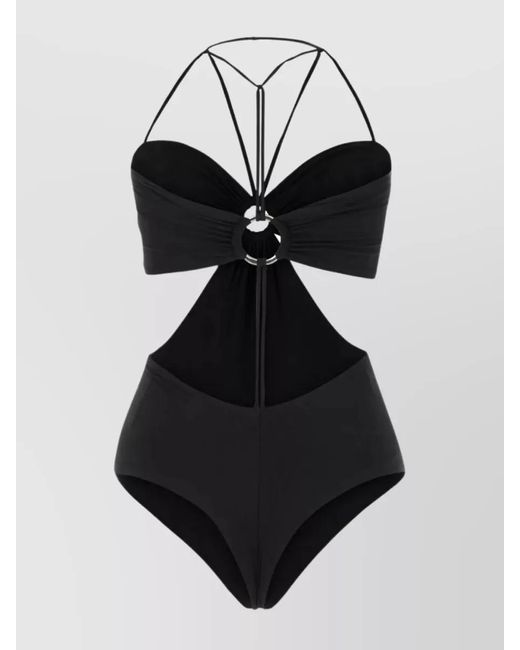 Nensi Dojaka Black Swimsuit