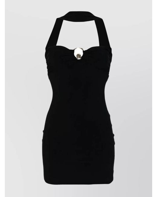 Roberto Cavalli Black Mini Dress
