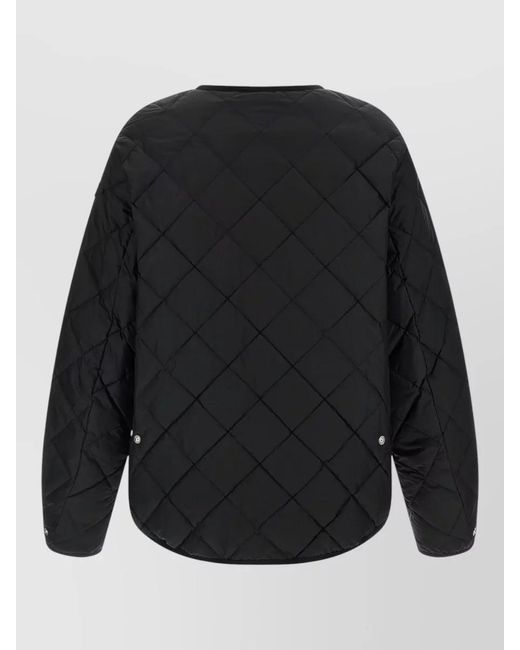 Tatras Black Larissa Down Jacket Long Sleeves Pockets