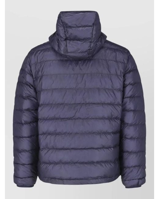 Aspesi Blue Puffer Coat for men