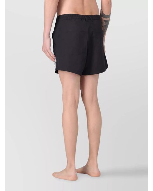Gcds Black Swim Shorts for men