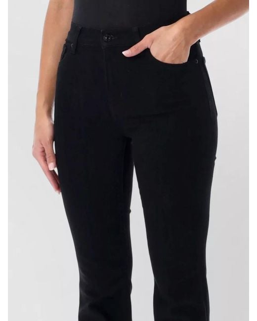 FRAME Blue Denim Flared Jeans