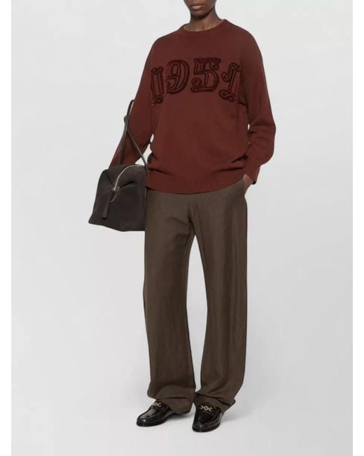 Max Mara Red Cashmere Sleeveless Jumper