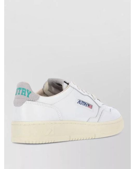 Autry Multicolor Low Sneakers Contrast Heel Tab Sole for men