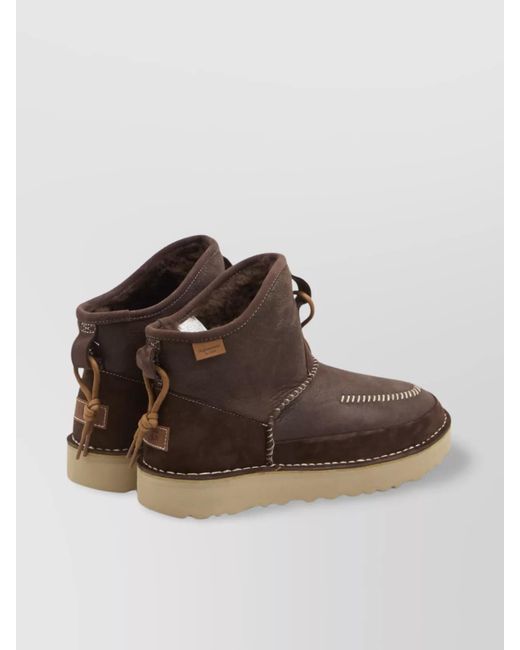 Ugg Brown Leather Boots for men