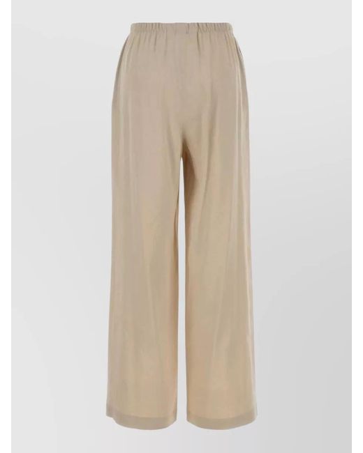 Max Mara Natural Jersey Destino Pant Wide Leg Silhouette