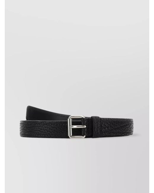 Prada White Leather Belt for men