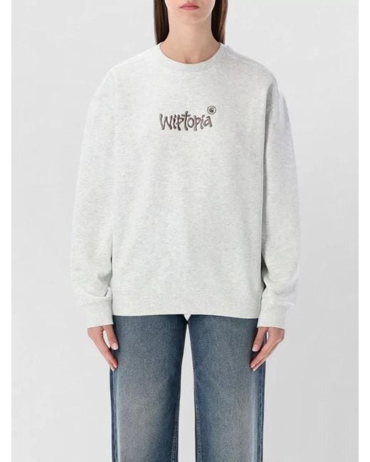 Carhartt White Witopia Script Logo Long Sleeve Top
