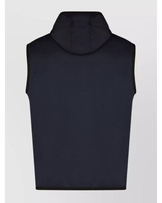 Dolce & Gabbana Blue Hooded Jacket for men