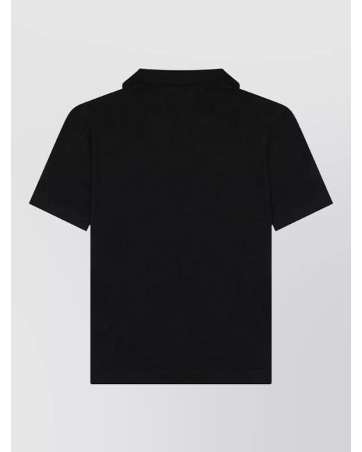 Closed Black Polo Shirt for men