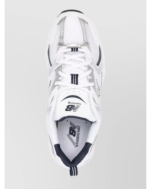 New Balance Metallic Mesh Low-Top Sneakers