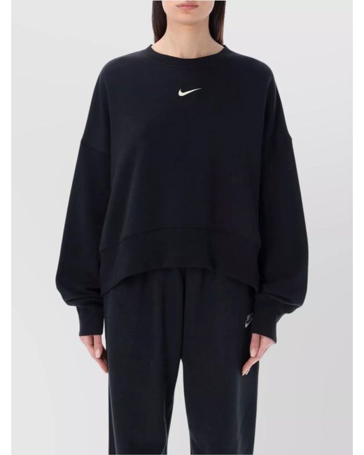 Nike Blue Oversized Crewneck Sweatshirt