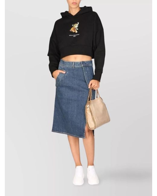 Stella McCartney Black Hooded Sweatshirt