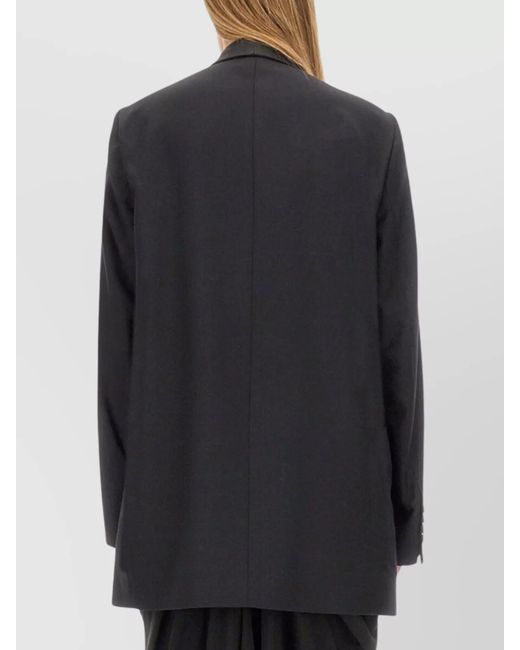 Dries Van Noten Gray Double-Breasted Blazer