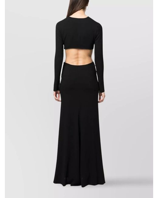 Blumarine Black Mini Dress