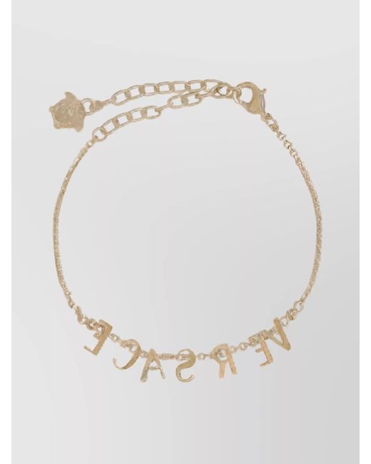 Versace Natural Logo Bracelet