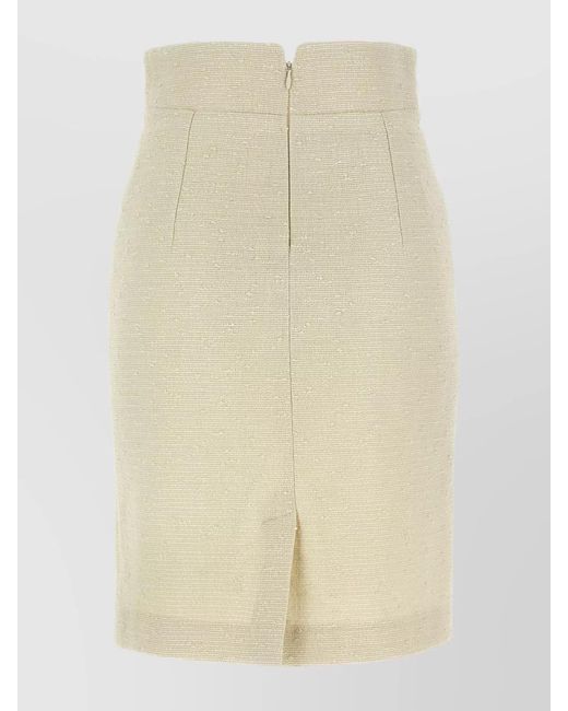 Tagliatore Natural Pencil Skirt