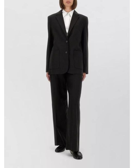 THE GARMENT Black Pluto Blazer Jacket Bow Detail Back