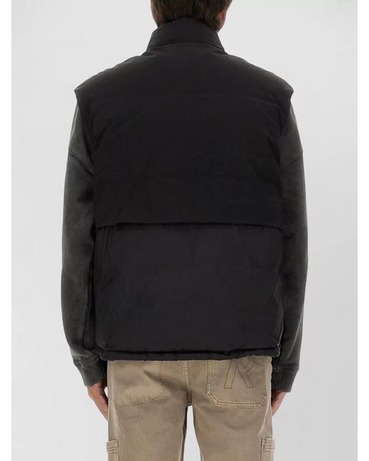 Represent Black Padded Vest for men