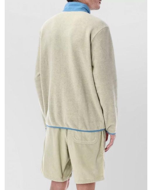 Patagonia Blue Recycled Polyester Fleece Jacket for men