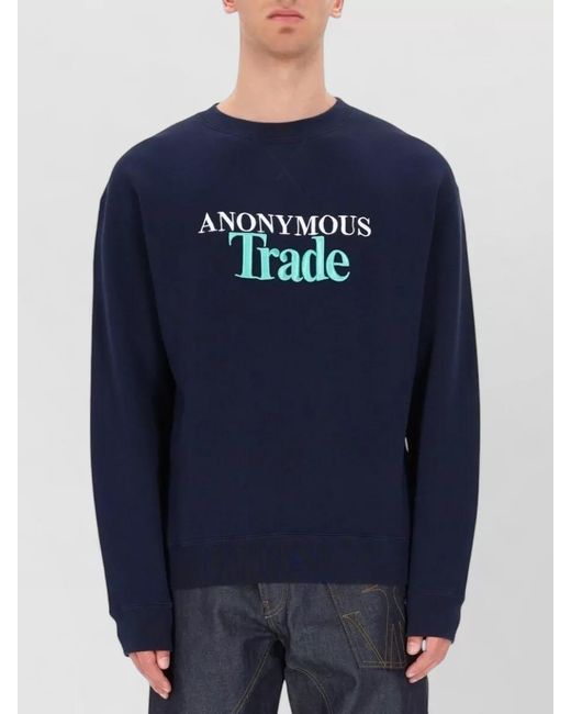 J.W. Anderson Blue Cotton Sweatshirt for men