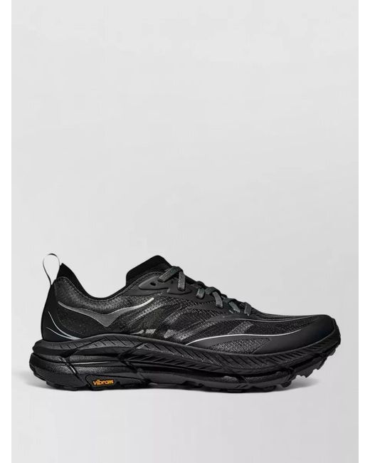 Hoka One One Black Mafate Speed Lite Mesh Vibram Sneakers for men