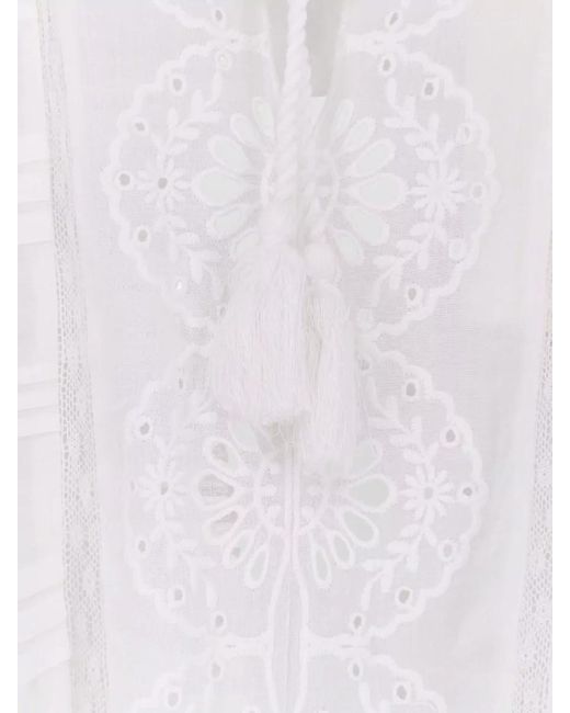 Isabel Marant White Marant Étoile Payton Lace Top