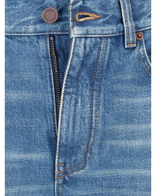 Chloé Blue Straight-Leg Trousers