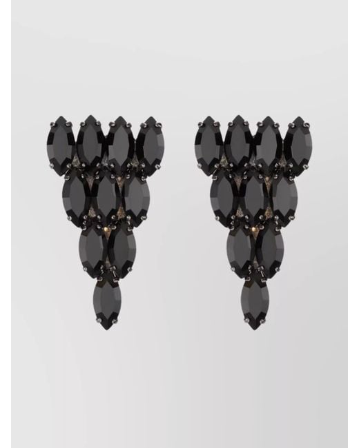 Gucci Black Geometric Earrings