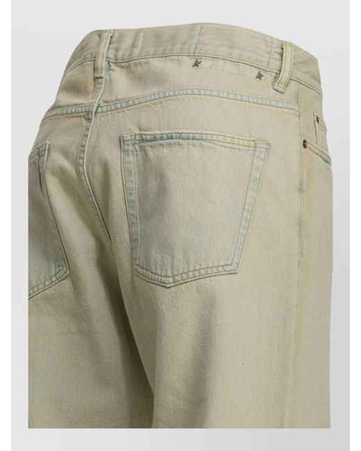Golden Goose Deluxe Brand Natural Denim Straight-Leg Jeans for men