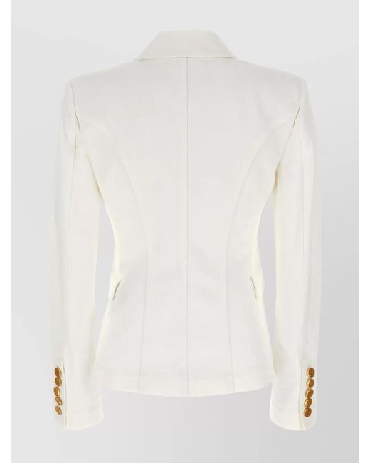 Balmain Natural Denim Regular-Fit Blazer