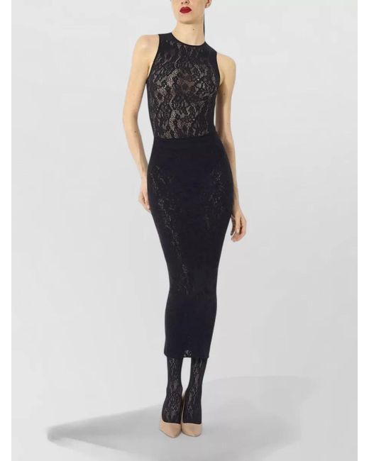 Wolford Gray Midi Skirt