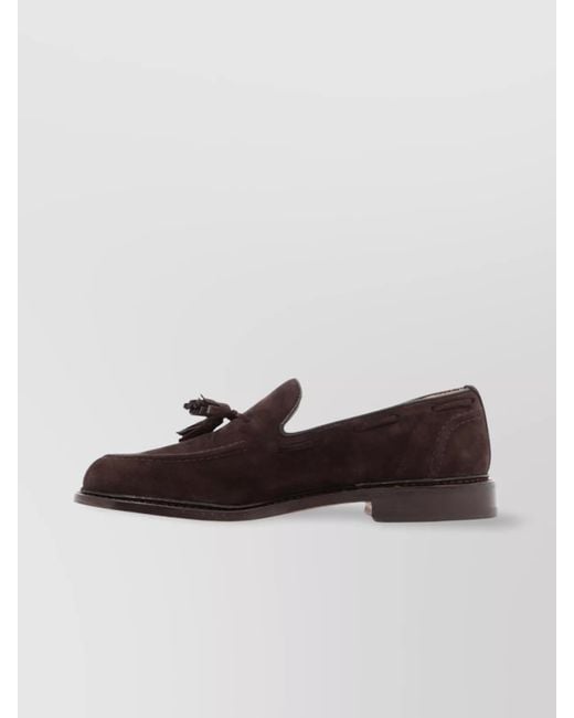 Tricker's Brown Leather Loafers for men