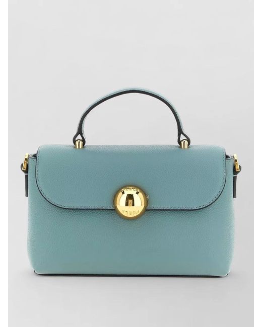 Furla Blue Moonlight Mignon Crossbody Bag Top Handle