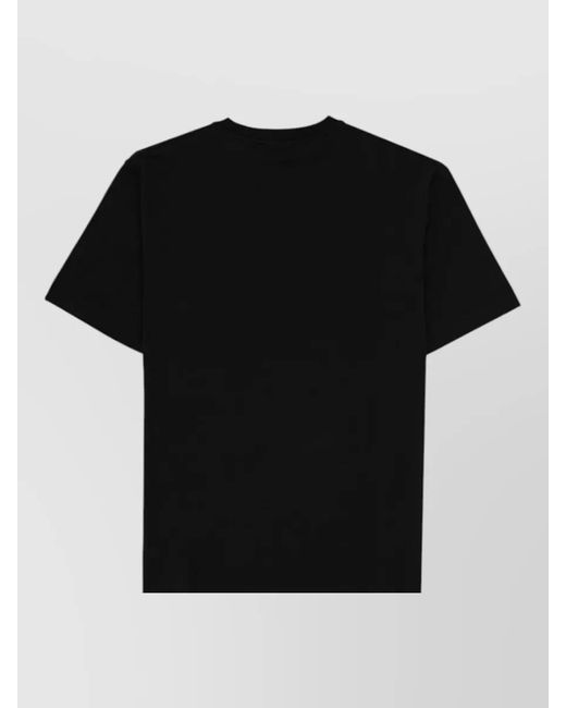 HUGO Black Crew Neck Short Sleeve Logo Print T-Shirt for men