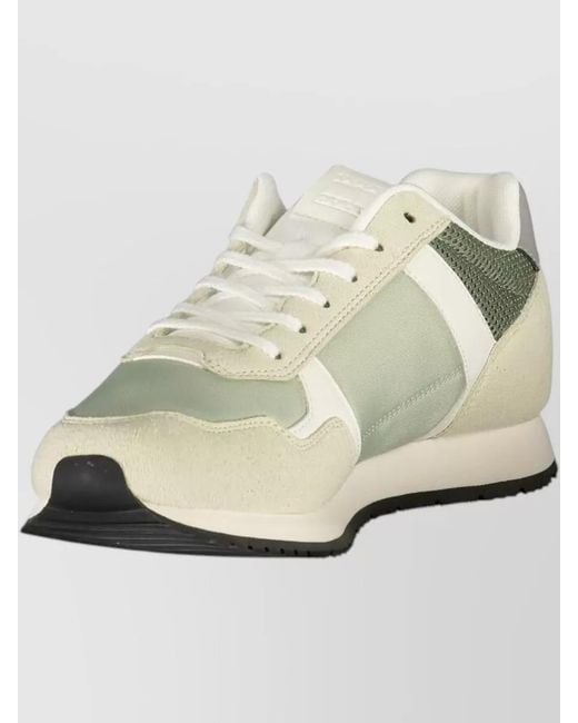 Tommy Hilfiger Natural Polyester Low-Top Sneakers for men