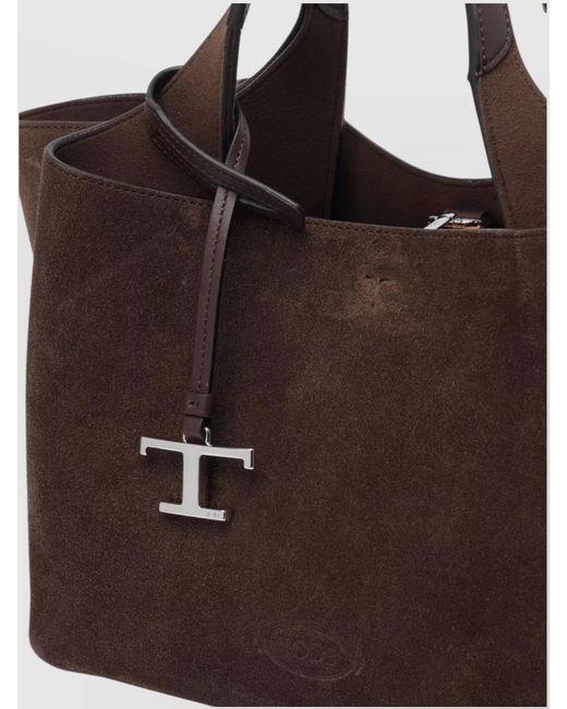 Tod's Brown Cross-Body Bag Detachable Strap