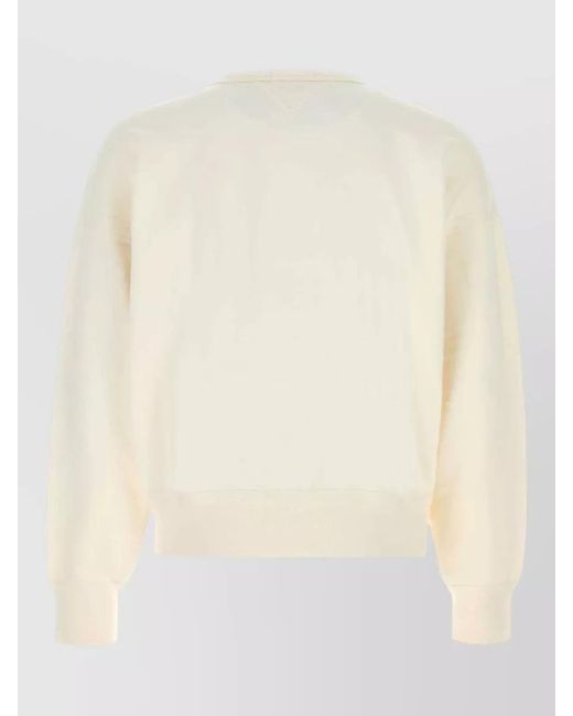 Polo Ralph Lauren Natural Cotton Blend Sweatshirt Crew Neck Long Sleeves for men
