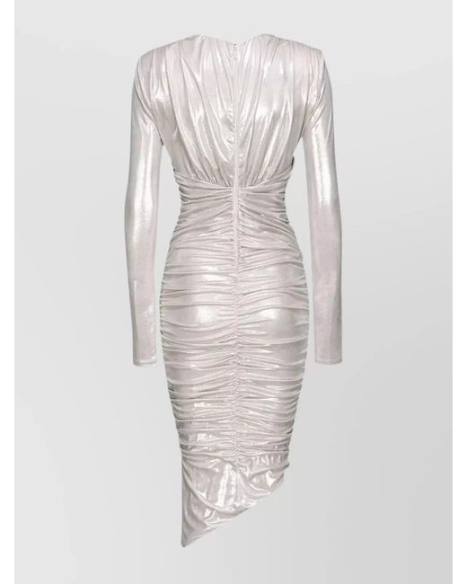 Pinko White Knee-Length Dress