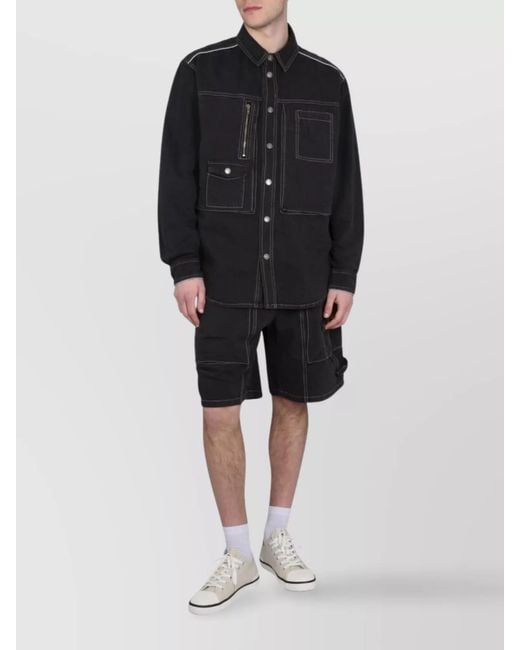 Isabel Marant Black Pascuale Denim Jacket for men