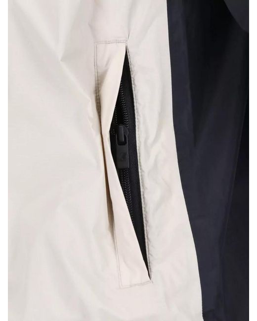 COMME DES GARÇONS PLAY Black Hooded Sweatshirt Color Block Zip Pockets for men