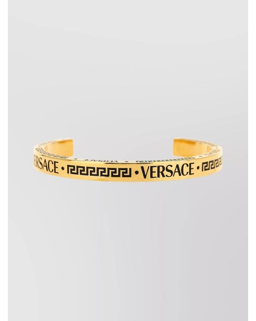 Versace Metallic Metal Bracelet for men