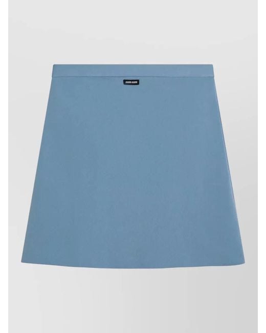 Miu Miu Blue A-Line Skirt