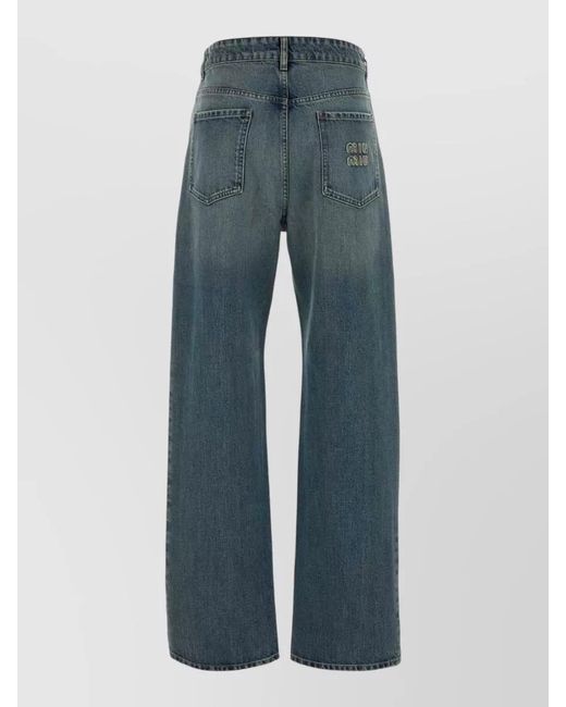 MIUMIU WIDE-LEG PANTS STYLE 119