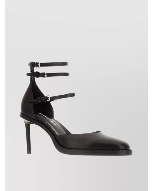 Ann Demeulemeester White Leather Pumps